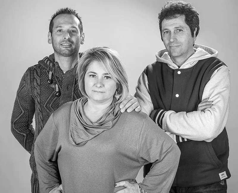 Massimiliano Fefè, Cinzia Fefè e Renzo Capenti